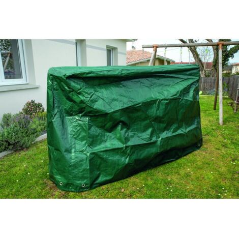 Capvert – Housse balancelle 2,10 x 2,10 x 1,20 m – Protection U.V. – Ajustement parfait – Pour mobilier de jardin (1/3)