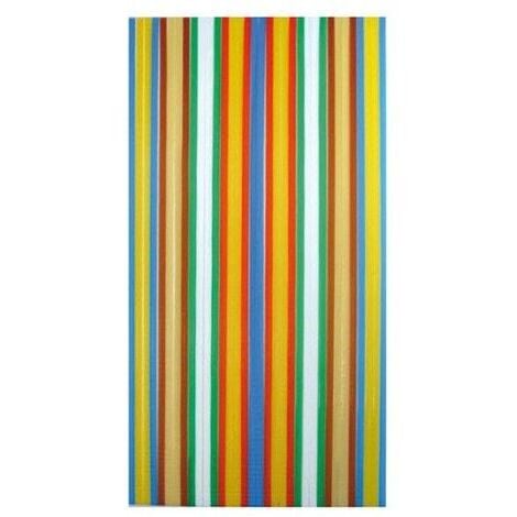 Rideau de porte à Lanière antilles multicolore 120 x 220 - MOREL