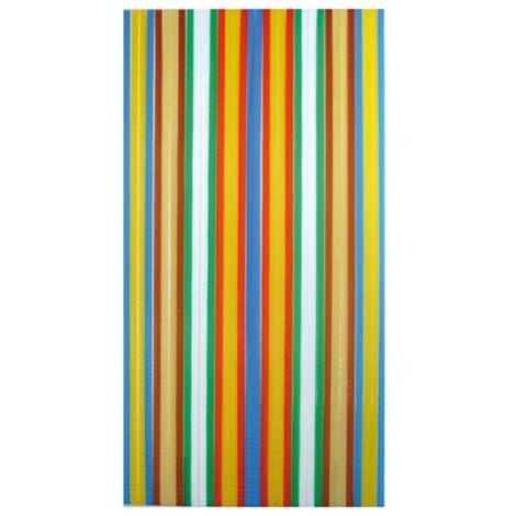 Rideau de porte à Lanière antilles multicolore 120 x 220 - MOREL