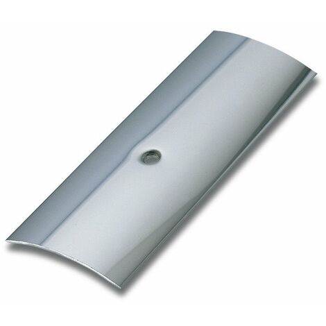 Dinac – Barre de seuil inox pré-percée 0,73m – Fixation rapide – Résistance à la corrosion – Pour jonction de sols intérieurs