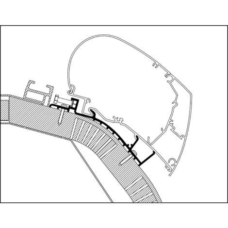 Adaptateur De Stores Carthago à Partir De 2014 4,5 M - Thule (1/2)