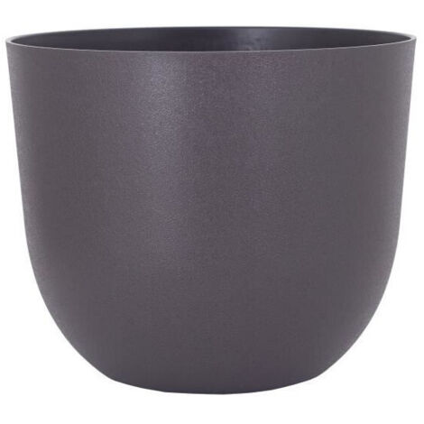 Pot De Fleurs Rond ø50 Cm Finition Mate Vulcain - Artevasi (1/2)