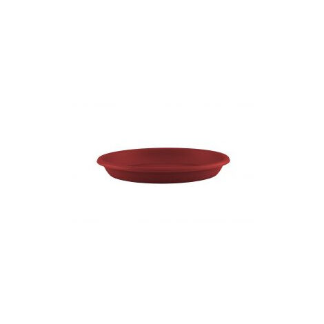 Soucoupe Ronde 40cm Rouge Fonce