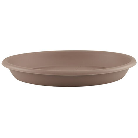 Soucoupe Ronde 45cm Taupe - Eda