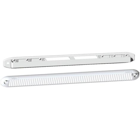 Atlantic – Entrée d'air blanche 30m³/h – Débit 30 m³/h – Performance acoustique 33 dB(A) – Longueur 305 mm – Largeur 20 mm – 423141 - EA30N