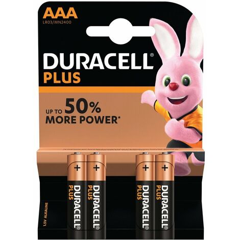 Piles Aaa Duracell Longue Durée, Usage Quotidien - Powercube (1/3)