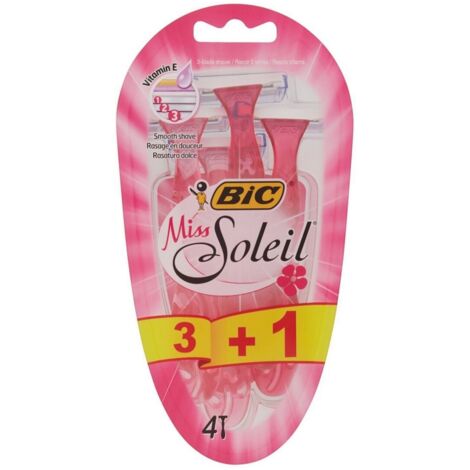 Bic Miss Soleil Jetable Rasoir 3 Lames Doux Pour Femme - Bic (1/5)