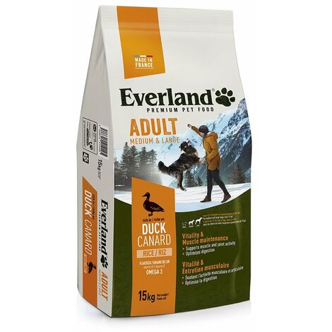 Aliment Croquette Chien Nutrio Adult M&l 15kg Everland