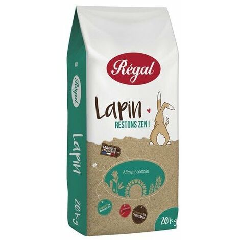 Aliment Lapin Regal 20kg Regal