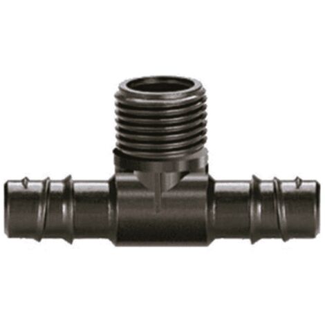 Raccord trois voies 1/2 Filetage pz. 2 Micro 91072 Claber