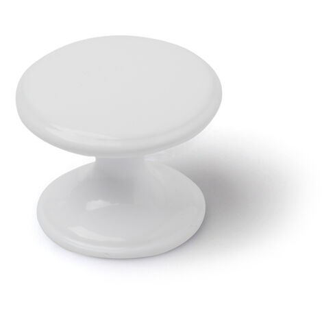 BOUTON MUEB 33MM ZAMAK BL REI (1/5)