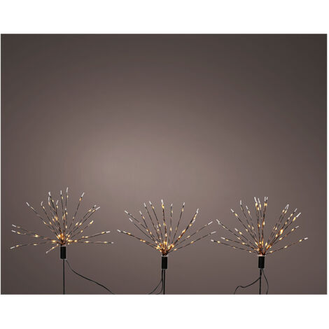 Piquet Microled Feu D'artifice éclairage Décoratif Clignotant Effet Feu D'artifice - Lumineo (1/2)