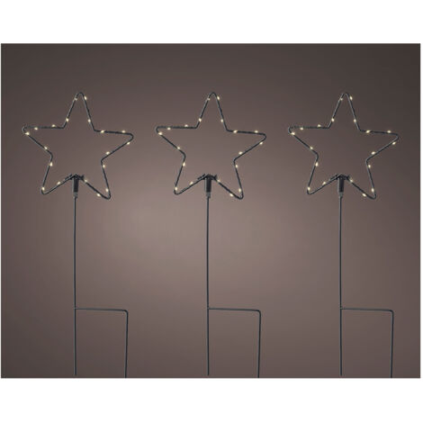 Piquet étoile Lumineuse Lumineo Décoration Lumineuse De Jardin à Microled - Lumineo (1/2)
