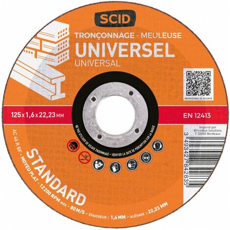 DISQUE TRONC. MULTICOUPE 125 SCID 764283 (1/2)