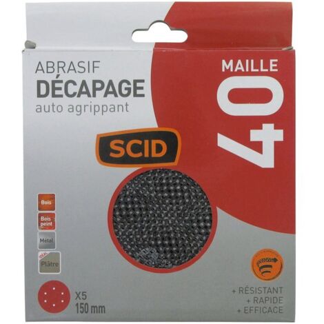 Disque Auto-agrippant ø 150 Mm 40 5 (1/2)