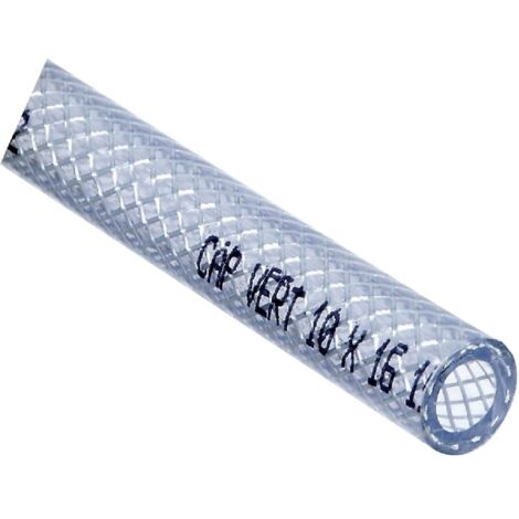Tuyau Cristal Armé  25 Mêtres 30 X 40 Mm (1/2)