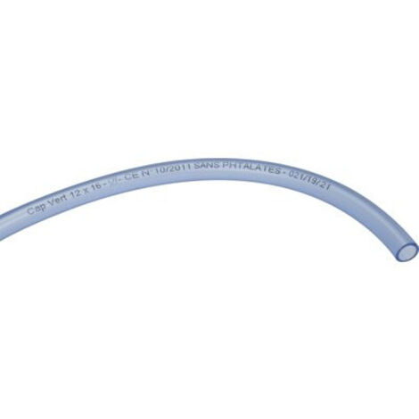Tuyau Cristal 50 M - ø 12 X 16 Mm - Cap Vert (1/2)