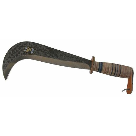 Finish – Serpe angelo n°3 44cm – Manche en bois dur – Pour coupe précise dans espaces confinés – Outil professionnel