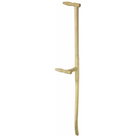 Capvert – Manche en bois pour faux – Longueur 1,5m – Résistant pour travaux extérieurs – Compatible avec faux modèle Isère