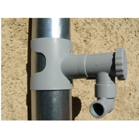 Kit Collecteur Eau De Pluie CAPT'EAU - Gris