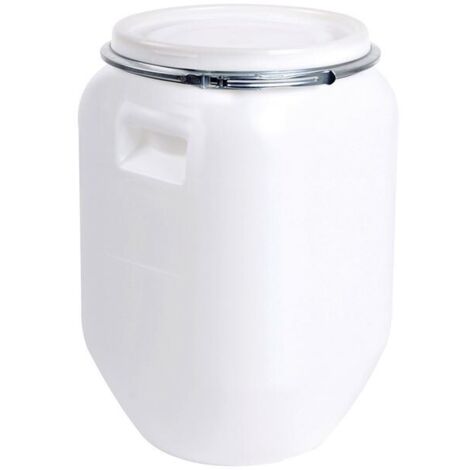 Fût Multi-usages 50l Blanc Stockage Alimentaire Polyvalent - Eda (1/2)