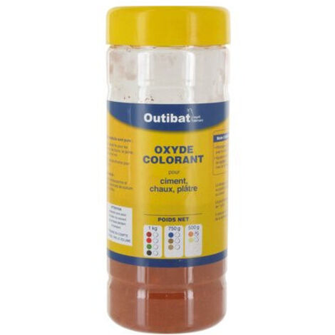 Colorant Ciment Synthétique Orange Ocre 500g (1/4)
