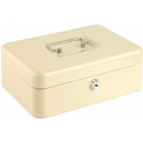 Coffret à Monnaie Métallique 200 X 88 X 160 Beige