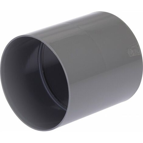 Girpi – Raccord d'évacuation PVC 100mm – Butée intérieure femelle/femelle – Conformité NF-E et NF-Me – Pour systèmes de plomberie (1/5)