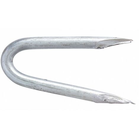 Crampillon Acier Galvanisé 3 X 30mm - Boite 1kg