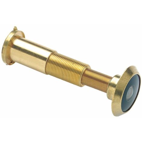 Finish – Judas optique en laiton doré 200° – Angle de vision large – Élégance pour porte – Matériau résistant et durable