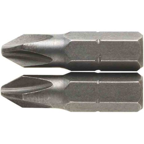 Embout De Vissage 25 Mm Phillips S2  Ph1 2 (1/2)