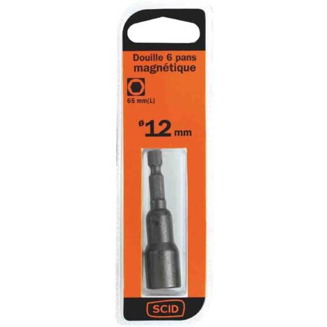 Douille 6 Pans Magnétique 12mm (1/2)