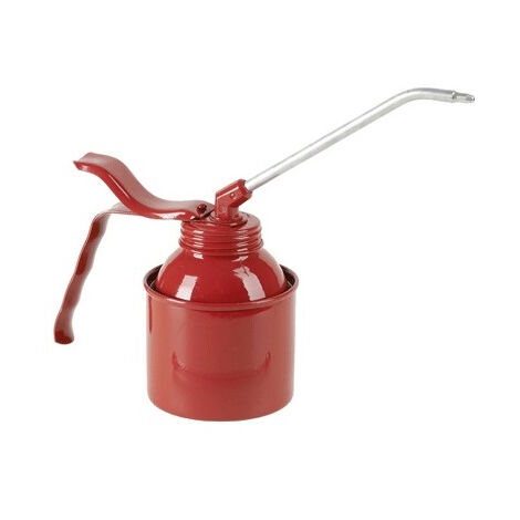 Pressol – Burette en métal rouge 250ml – Lubrification précise avec bec verseur flexible – Construction robuste pour zones difficiles (1/4)