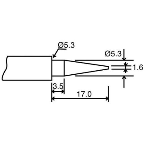 Panne De Rechange Pointe 1 Pour Vtssc10n-20n-30n (1/3)