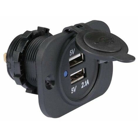 Connexion Usb à Encastrer (entrée 12-24 Vcc, Sortie 5 V)