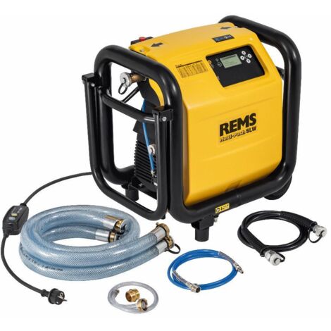 Rems – Station mobile de désembouage et rinçage – Compresseur sans huile 1500W – Pression ≤ 8 bar – Débit 5 m3/h – Compatible DN 50