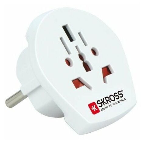 Adaptateur De Voyage - Monde Vers Europe