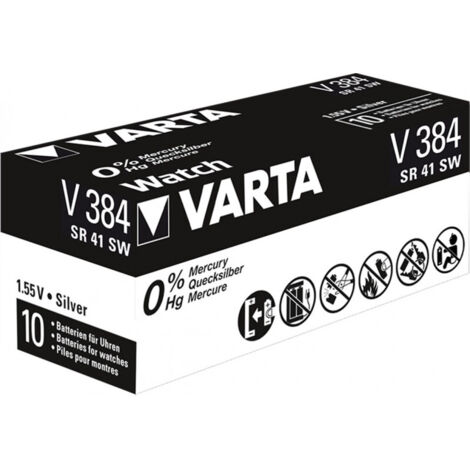 Varta - pile varta v384 argent - 384101111 - 4008496273560