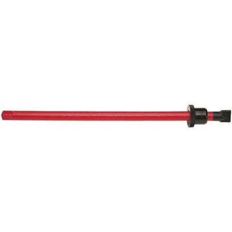 Virax – Barre de montage 800mm – Support de fixation chauffage central – Pour radiateurs fonte – Acier rouge – Carré d’entraînement 18mm