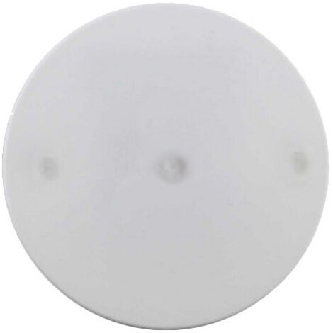 Eur Ohm – Couvercle à clips 80mm 52301 – Pour boîtes d'appareillage – Parois minces pour installation facile – Obturateur complet