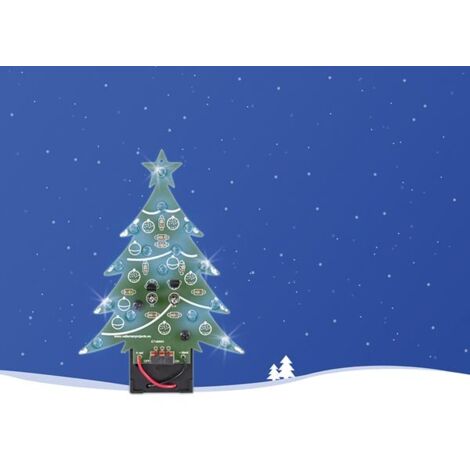 Sapin De Noël à Led - Bleu - Interrupteur On/off (1/5)