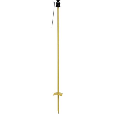 Piquet de clôture électrique en acier haute résistance 12mm – Hauteur 1m – Vendu sans isolateur – Pour systèmes de clôture – Chapron Lemenager