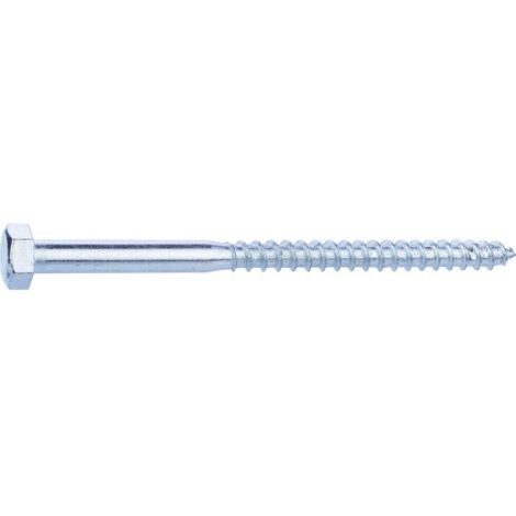 Tirefond Acier 8x120 Fixation Robuste Bois - Fixpro (1/4)