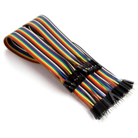 Câble De Liaison 40 Broches 30 Cm Mâle Vers Femelle (câble Plat) (1/2)
