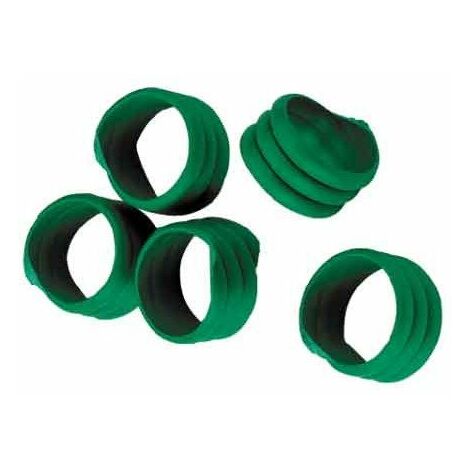 Bagues Identification Volailles 16mm Vert Marquage Facile Et Durable Des Volailles - Générique