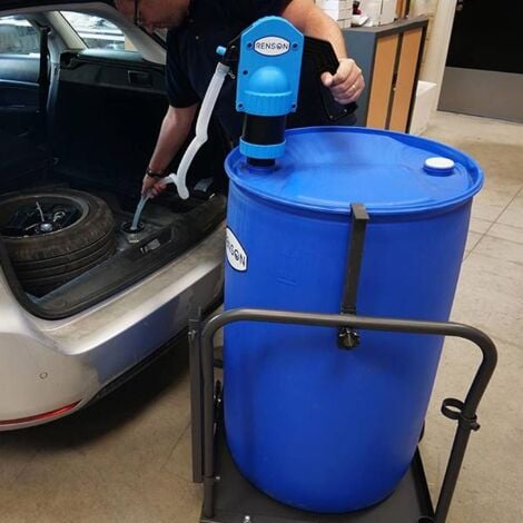 Pompe à levier polyéthylène pour fût - débit 500 ml par coup