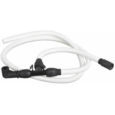 Flexible évacuation disconnecteur pour chauffage central – Filetage plomberie 1/2'' – Largeur 150 mm – Compatible chaudières Saunier Duval - 0020084547 (1/2)