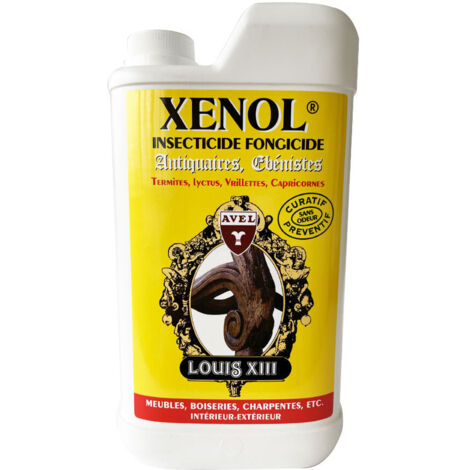 Insecticide & fongicide pour bois 1L Xenol Avel (1/2)
