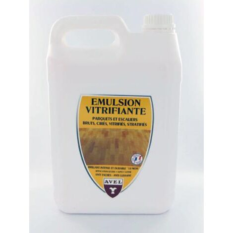 Emulsion Vitrifiante Parquets AVEL, 5 litres INCOLORE