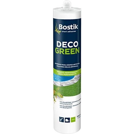 Bostik – Colle multi-usage pour gazon synthétique – Fixation discrète – Résistante aux UV et intempéries – Application intérieure et extérieure (1/8)
